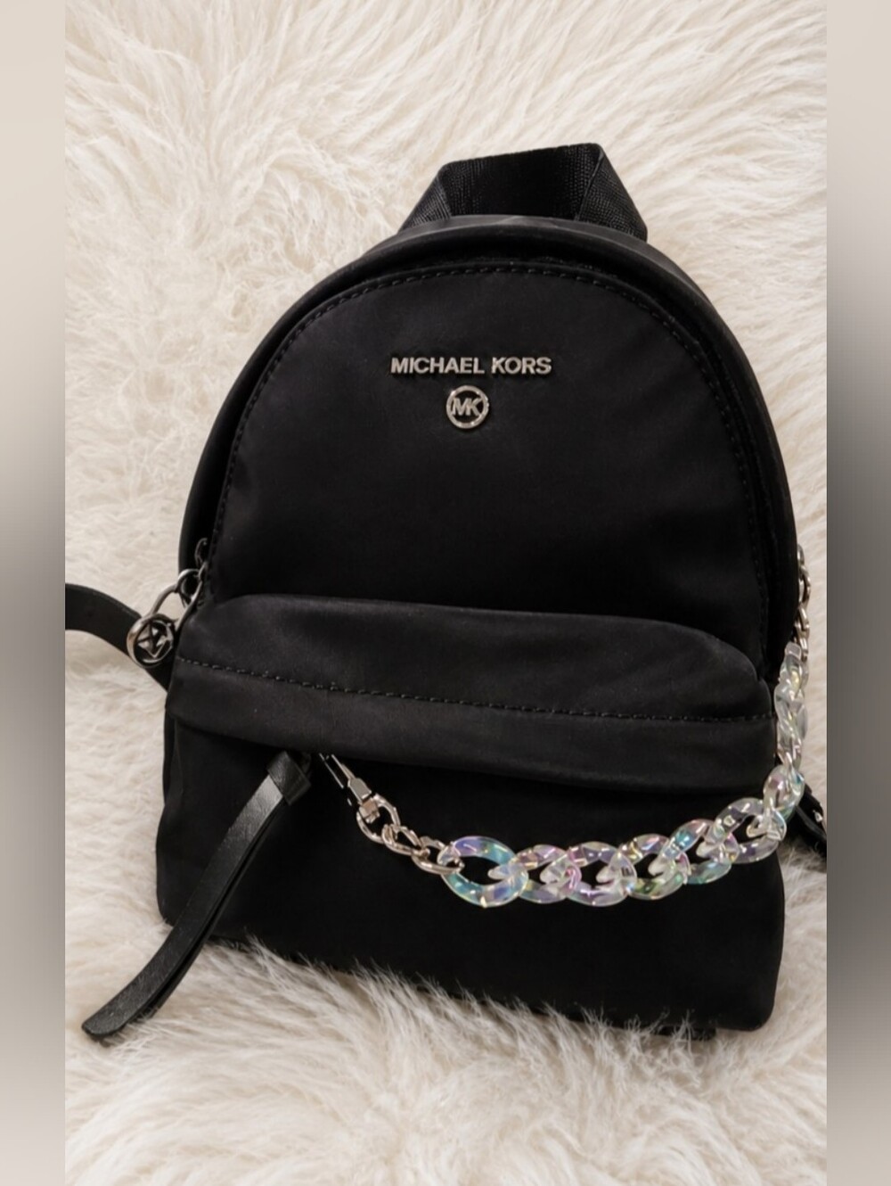 Michael Kors XS Mini Nylon Slater Convertible Backpack Crossbody